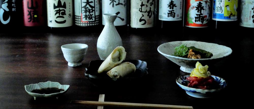 Tresenkunst: Sake, Shoshu und Barfood.