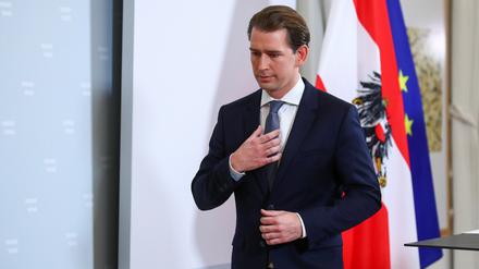 Kurz nach seiner Rücktritsrede im Oktober 2021.