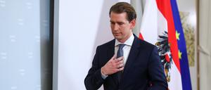 Kurz nach seiner Rücktritsrede im Oktober 2021.
