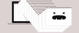 Fluten beleidigender und irreführender Kommentare von Trollen verbauen die Möglichkeit zu kritischen Diskussionen.