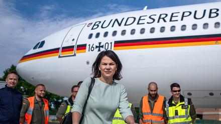 Die Bundesaußenministerin Annalena Baerbock (Grüne).