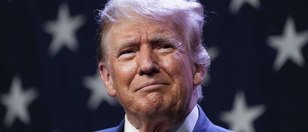 Der ehemalige US-Präsident Donald Trump