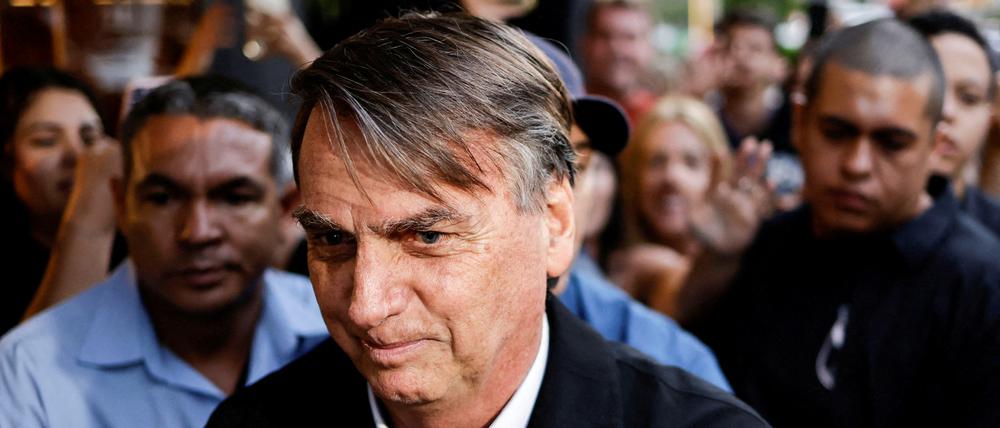 Gegen Bolsonaro und ehemalige Mitarbeiter des rechtsradikalen Ex-Staatschefs wird derzeit wegen des Vorwurfs der Veruntreuung ermittelt.
