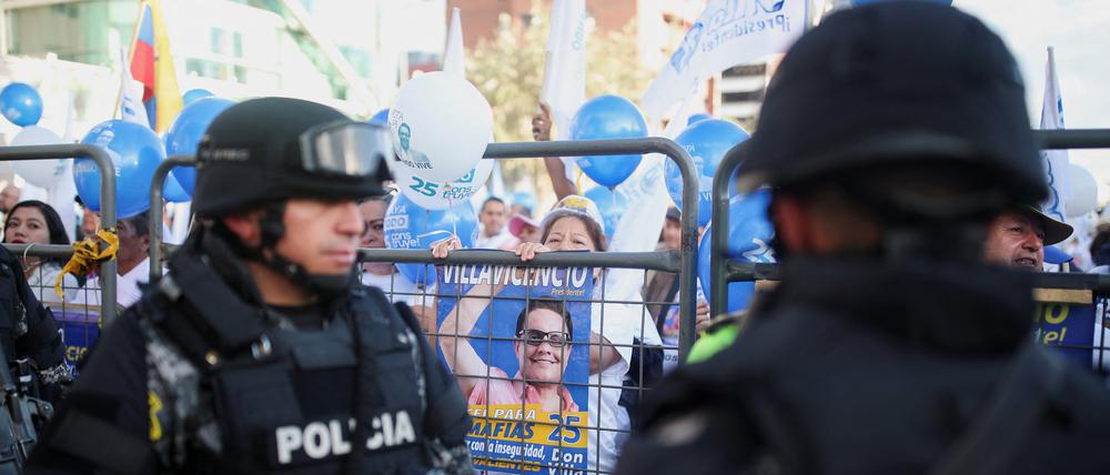 Seit 2020 steigt die Mordrate in Ecuador stark an, die Zahl hat sich seitdem mehr als verfünffacht.