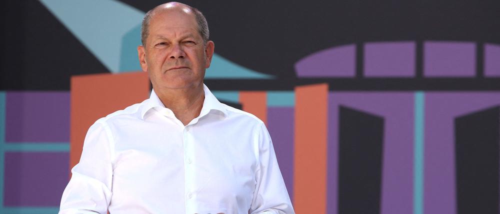 Bundeskanzler Olaf Scholz