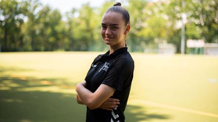 Defne Bashev will am liebsten irgendwann mal beim FC Barcelona spielen.