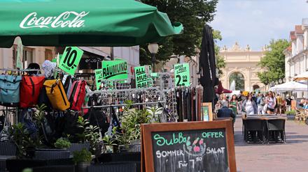 Blick in Potsdams Innenstadt.