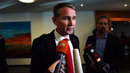 Björn Höcke, Fraktionschef der AfD.