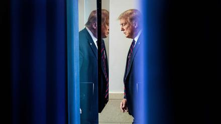 Donald Trump will sich am Donnerstag den Behörden stellen.