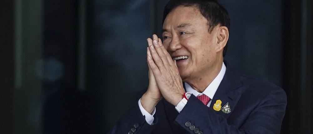 Der ehemalige thailändische Ministerpräsident Thaksin Shinawatra ist zurück in seiner Heimat.