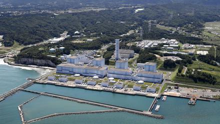 Das Atomkraftwerk Fukushima.