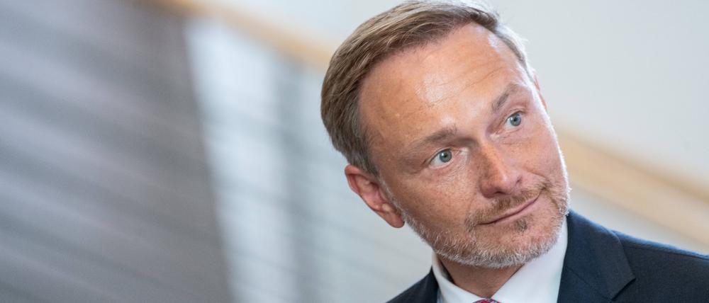 Christian Lindner im Rahmen seiner sogenannten Bürgerdialogtour JETZT in Wuppertal (Archivbild).