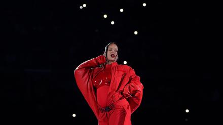 Rihanna beim Super Bowl im Februar