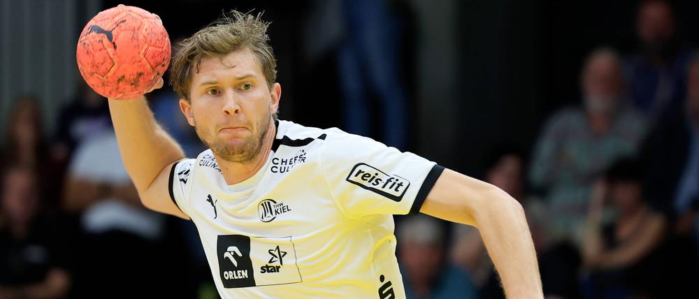 Da war es nur noch ein Landin. Magnus spielt weiter in Kiel, sein Bruder Niklas hat den Deutschen Meister verlassen.