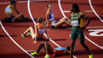 Caster Semenya darf wegen ihres Testosterongehalts nicht mehr starten.