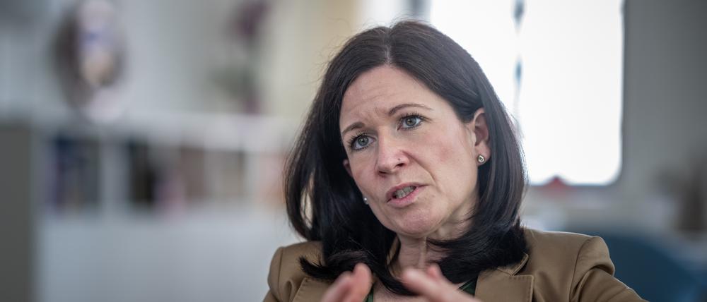 Katharina Günther-Wünsch (CDU), neue Berliner Senatorin für Bildung, Jugend und Familie.