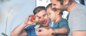 Symbolfoto gleichgeschlechtliche Partnerschaft. 