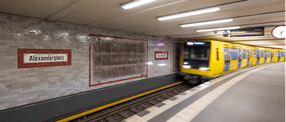 Bald wieder in Betrieb: Gleis Richtung Pankow. Archivbild