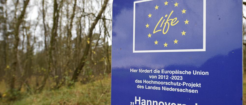 Trotz Schutzbemühungen verliert das Land Niedersachsen durch Trockenheit Moore und Torfkörper.