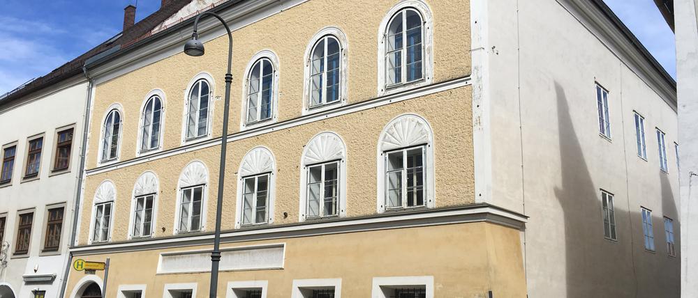 Das Geburtshaus von Adolf Hitler in Braunau am Inn