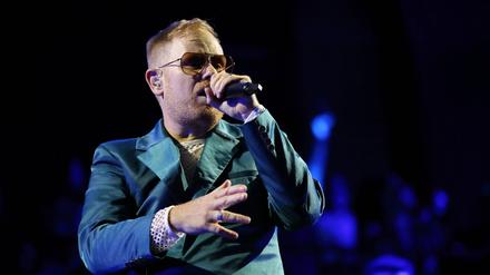 Pierre Baigorry alias Peter Fox bei seinem Konzert in der Waldbühne am Dienstagabend. 