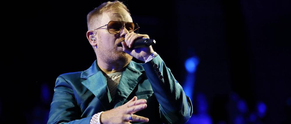 Pierre Baigorry alias Peter Fox bei seinem Konzert in der Waldbühne am Dienstagabend.