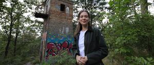 Alina Pilz befasst sich in ihrer Masterarbeit mit dem Mirenhaus auf dem Kleinen Ravensberg.