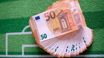 Beim Fußball liegt das Geld quasi auf dem Platz.