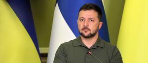 Der ukrainische Präsident Wolodymyr Selenskyj.