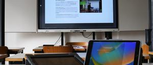 Im digitalen Musterklassenzimmer können Lehrer die Technik testen. 