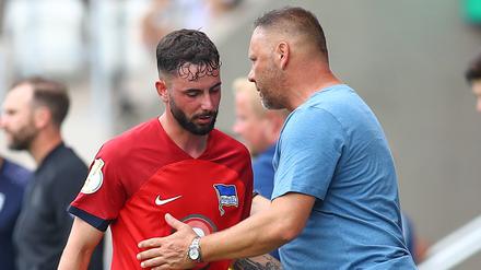 Mach’s gut, Marco. Herthas Trainer Pal Dardai muss künftig auf seinen Kapitän Marco Richter verzichten. 