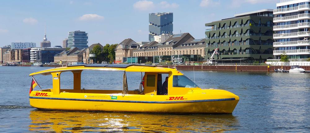 Am Osthafen wird die zweite Paketlinie von DHL enden. 