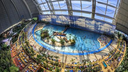 Das Tropical Islands im Kreis Dahme-Spreewald.