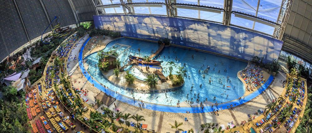 Das Tropical Islands im Kreis Dahme-Spreewald.