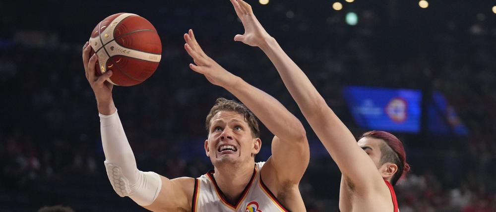 Mit 25 Punkten war Moritz Wagner der beste Werfer der Deutschen Basketballer gegen Japan. 