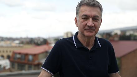 Gaga Chkheidze, Leiter des Tbilisi Filmfestivals und ehemaliger Leiter des Nationalen Filmzentrums von Georgien. 