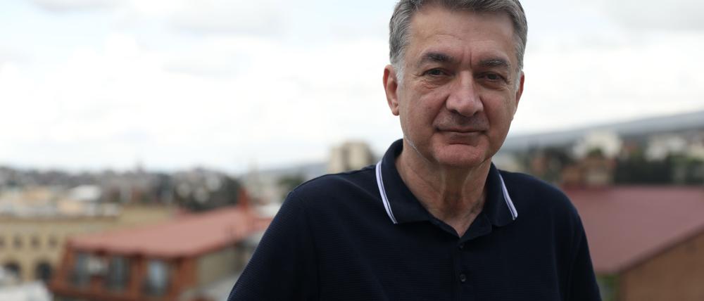 Gaga Chkheidze, Leiter des Tbilisi Filmfestivals und ehemaliger Leiter des Nationalen Filmzentrums von Georgien.