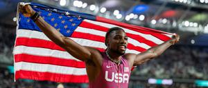 In Budapest nicht zu schlagen: Noah Lyles.