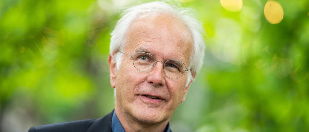 21.05.2021, Österreich, Wien: Harald Schmidt, Kabarettist aus Deutschland, anlässlich des Auftakts der neuen Freiluftbühne «Theater im Park». Foto: Georg Hochmuth/APA/dpa +++ dpa-Bildfunk +++