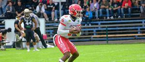 Besonders Quarterback Jaylon Henderson tat sich in Dresden hervor.