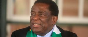 Emmerson Mnangagwa gewann mit knappen 53 Prozent die Wahl.