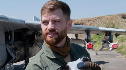 Der ukrainische Pilot Andrij Pilshchykow.