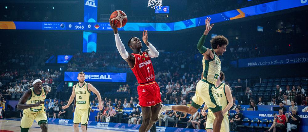 Dennis Schröder war von den Australien kaum zu stoppen.