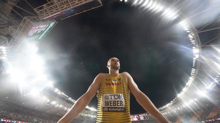 Auch Speerwerfer Julian Weber konnte keine Medaille erringen.