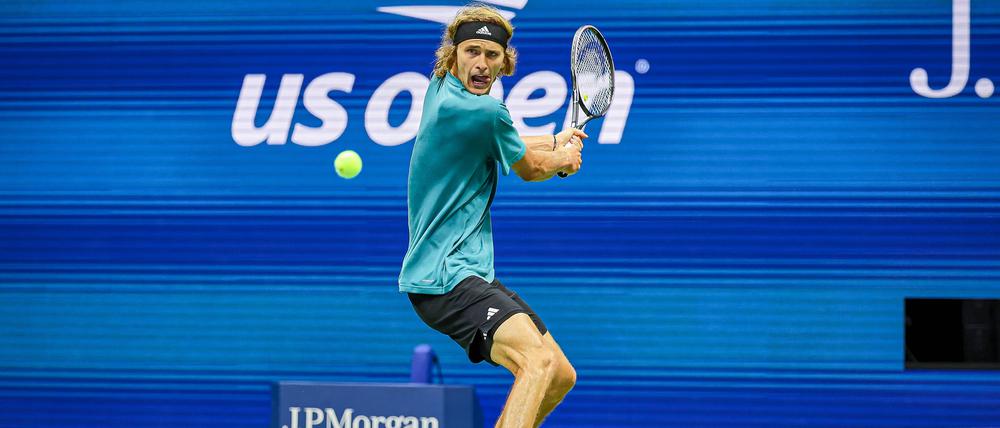 Alexander Zverev hat sich für das Tennisturnier in New York viel vorgenommen.