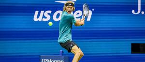 Alexander Zverev hat sich für das Tennisturnier in New York viel vorgenommen.