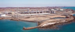 Natural gas plant, North West Shelf Project, Dampier, Western Australia