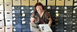 Sabine Musial leitet das Tagebuch- und Erinnerungsarchiv in Berlin-Altglienicke