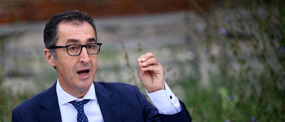 Cem Özdemir (Bündnis 90/Die Grünen), Bundesminister für Ernährung und Landwirtschaft.