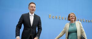 Nach langen Verhandlungen: Christian Lindner und Lisa Paus sind sich einig
